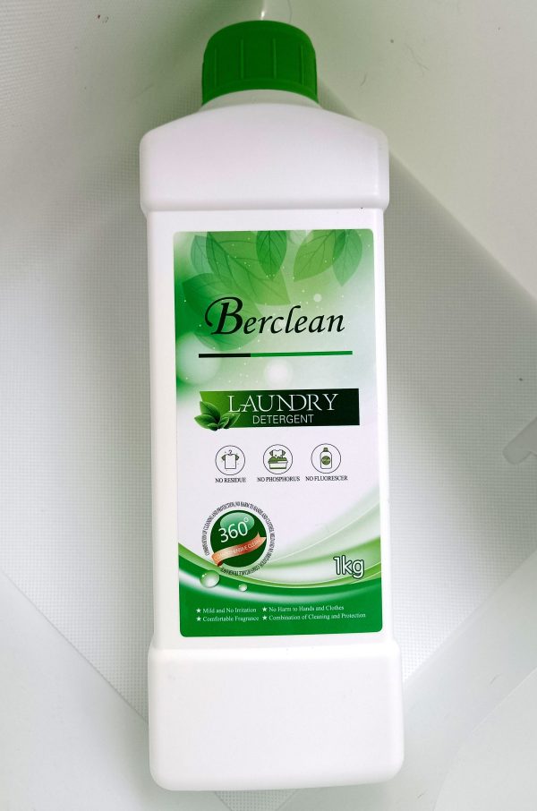 BERCLEAN Многофукциональная жидкость для стирки 1кг