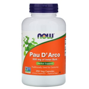Now Pau D'Arco 500 мг, 250 шт.